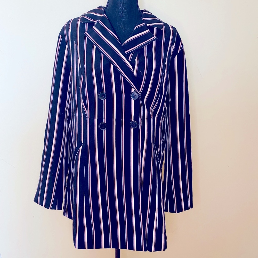 Size 1 | Torrid Striped Jacket NWT